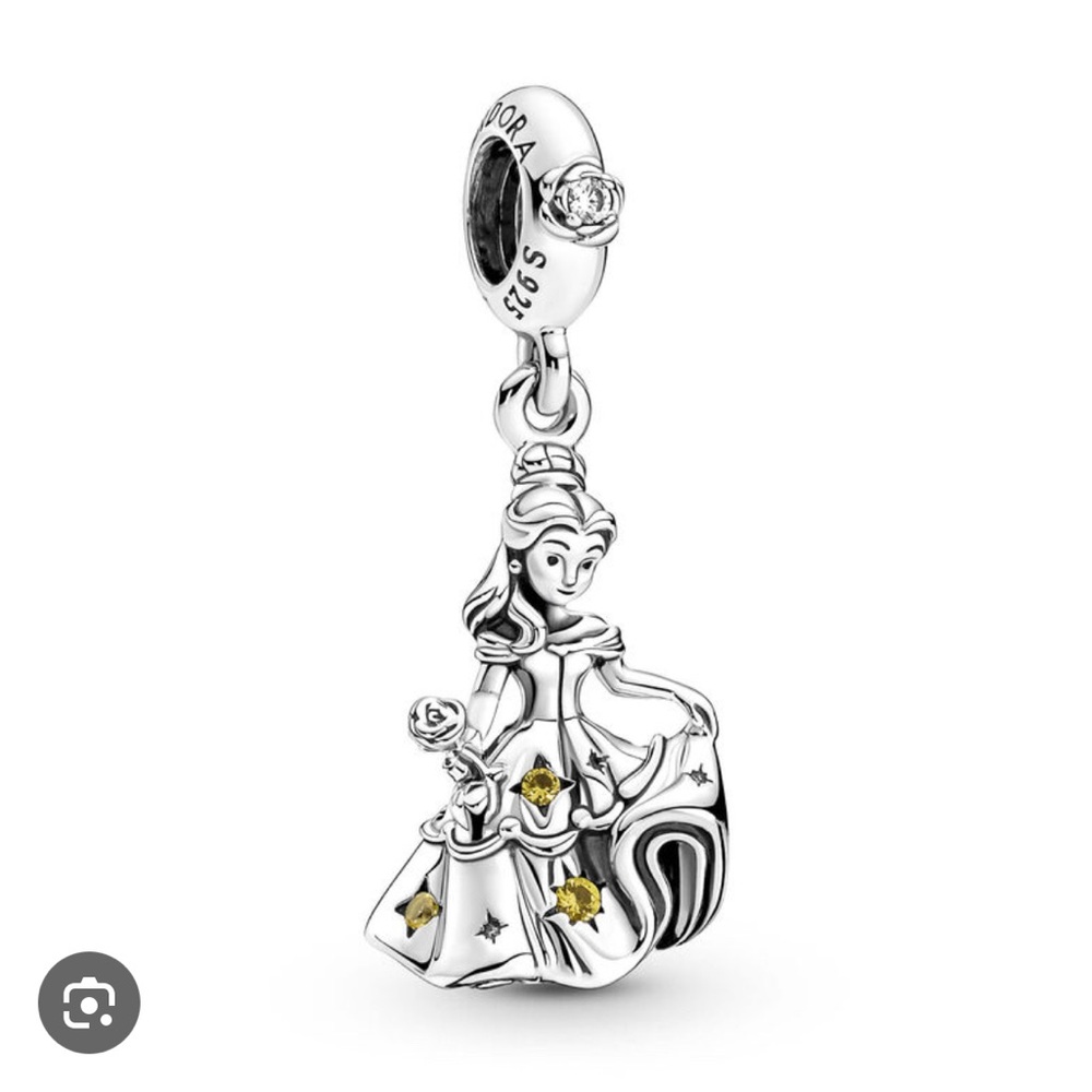 Pandora Silver Princess Charm